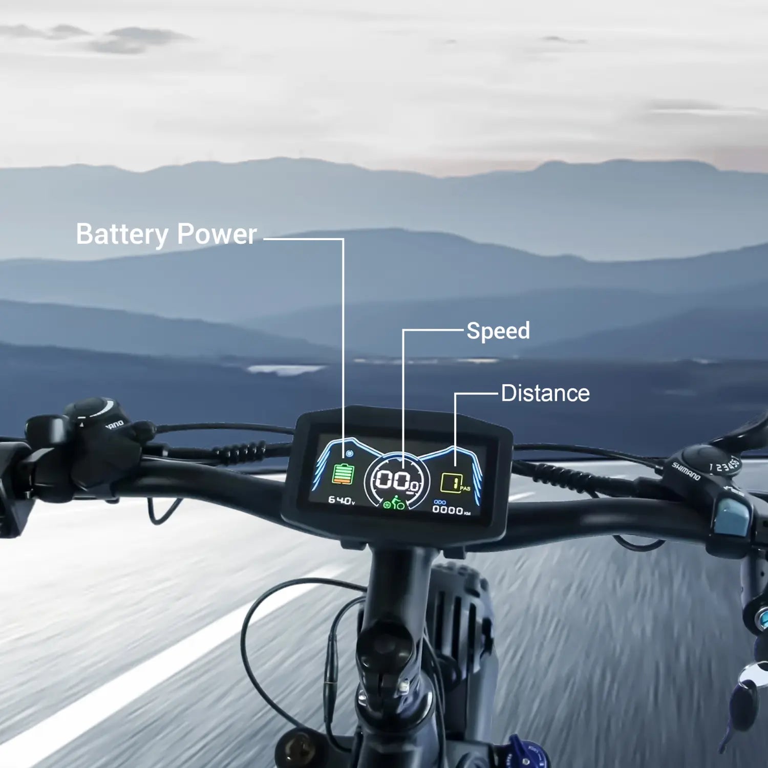 TS60 5000W Fat Tire Electric Bike,45 MPH, 70 Mile Range