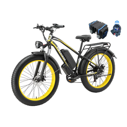YinZhiBoo XDC600 2000W Peak Electric  Bike with 48V 17.5Ah  Battery