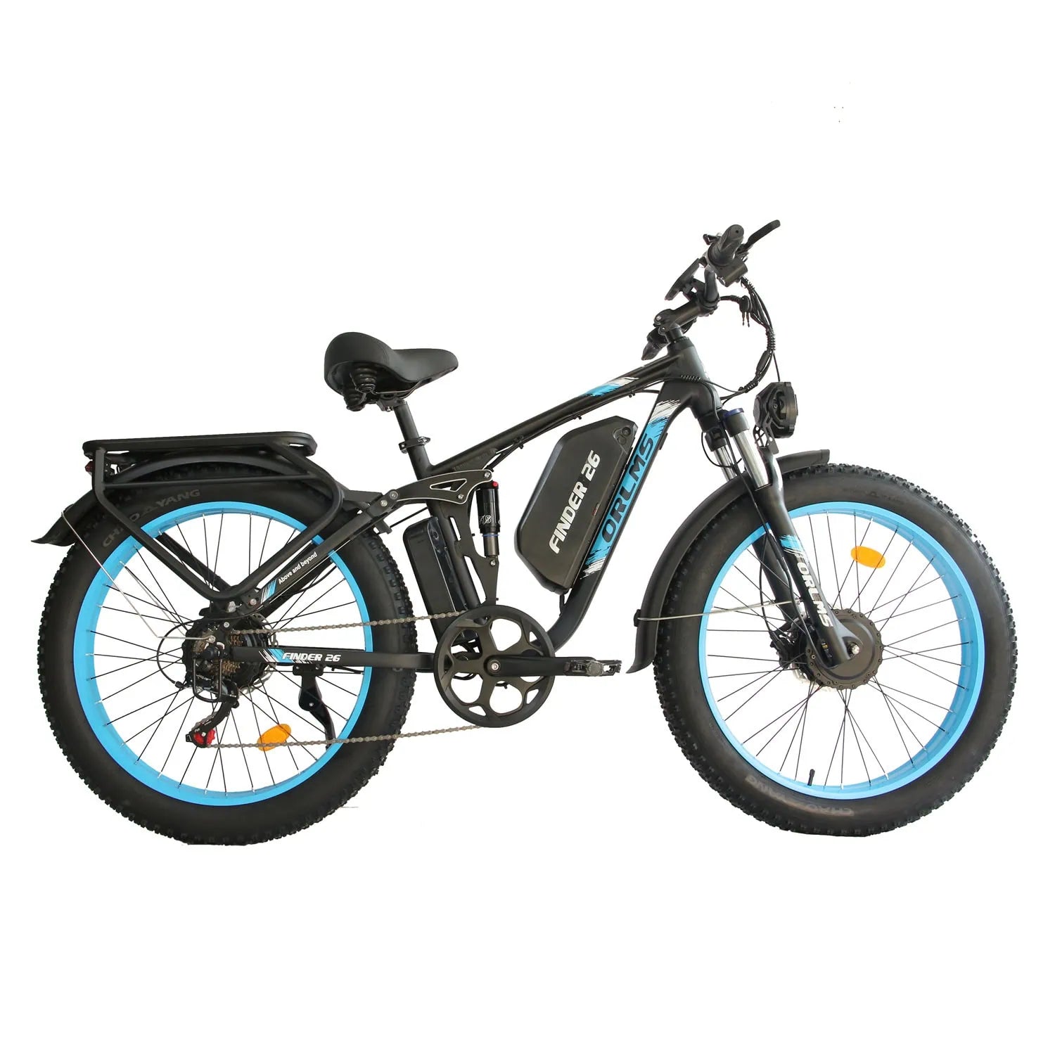 YinZhiBoo Dual Motor Electric  Mountain Bike 5000W ,60V  Battery Certified   to  UL2849