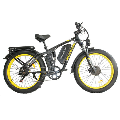 YinZhiBoo Dual Motor Electric  Mountain Bike 5000W ,60V  Battery Certified   to  UL2849