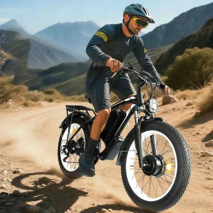 YinZhiBoo 5000W Fat Tire Electric Bike，Dual Motor Off-Road  Electric Mount Bike，60V  Battery Certified   to  UL2849