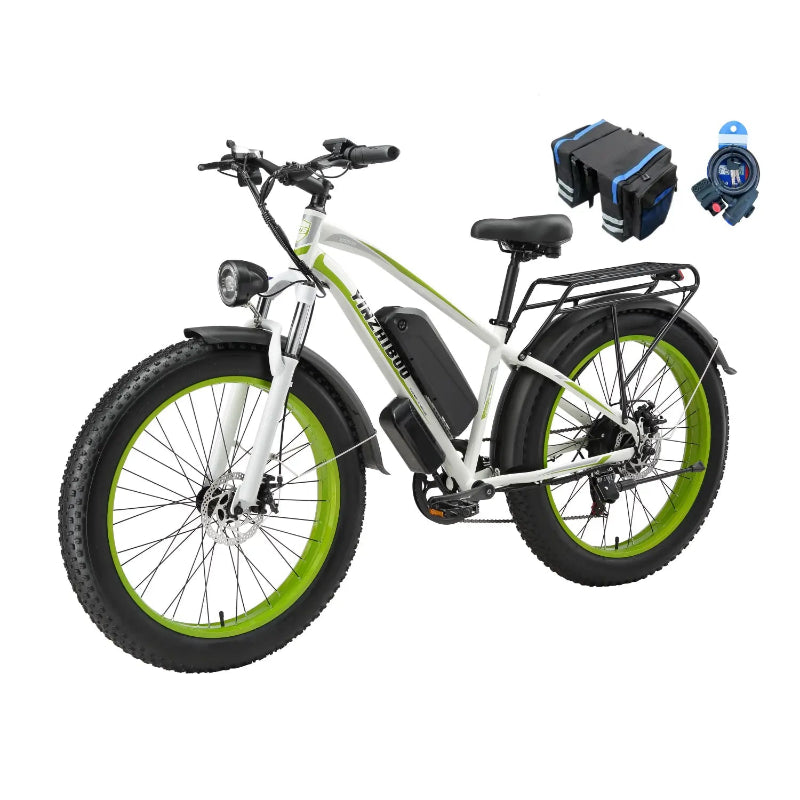 YinZhiBoo XDC600 2000W Peak Electric  Bike with 48V 17.5Ah  Battery