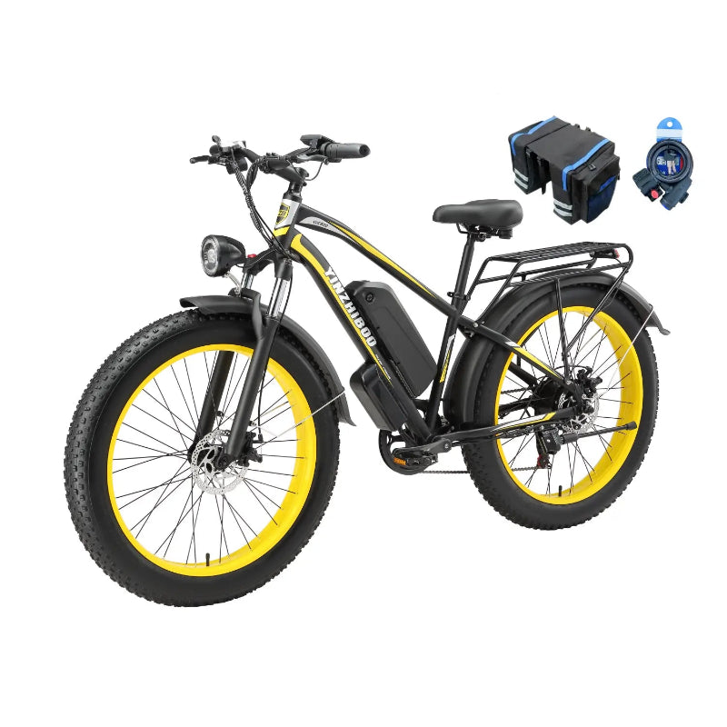 YinZhiBoo XDC600 2000W Peak Electric  Bike with 48V 17.5Ah  Battery