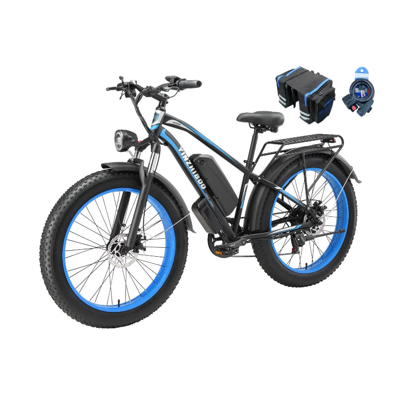 YinZhiBoo XDC600 2000W Peak Electric  Bike with 48V 17.5Ah Battery