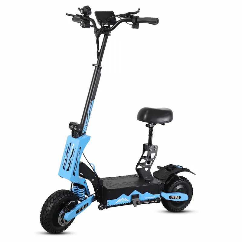 GT08 Electric Scooter With 60V 27Ah Battery ,5600W Dual Motor Commuter Scooter Up to 50MPH & 45 Miles Range (Folding)