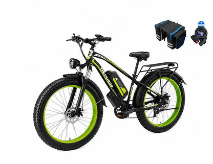 YinZhiBoo XDC600 Fat Tire Electric Bike with 48V 17.5Ah Battery Certified to UL2849