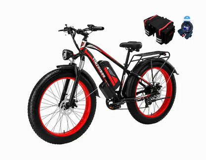 YinZhiBoo XDC600 Fat Tire Electric Bike with 48V 17.5Ah Battery Certified to UL2849